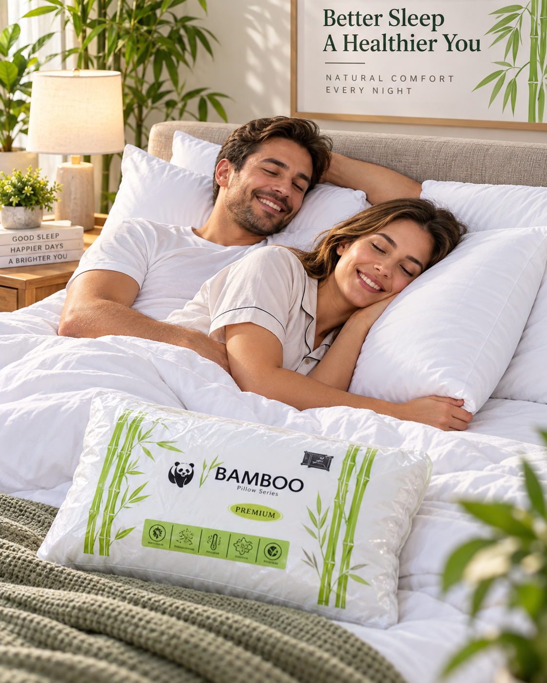 Pack de 2 Almohadas Bamboo