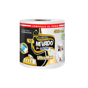 Papel Toalla Nevado Negro Ultramax – (Pulpa Virgen GOFRADO)