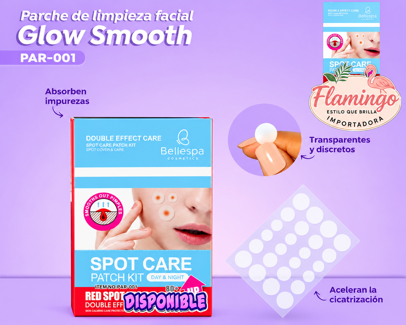 Parches para Acné Bellespa Spot Care
