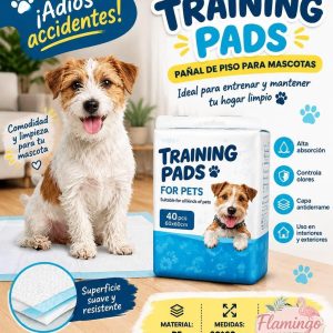Pañales de Piso para Mascotas Training Pads